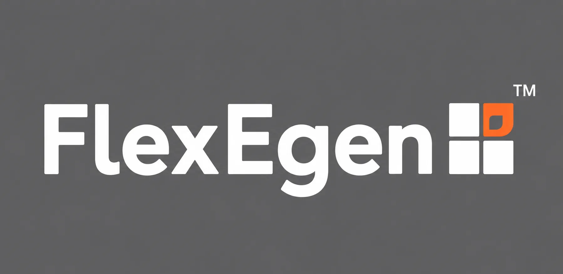 FlexEgen (reverse) logo